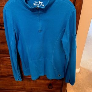 Aqua 1/4 zip